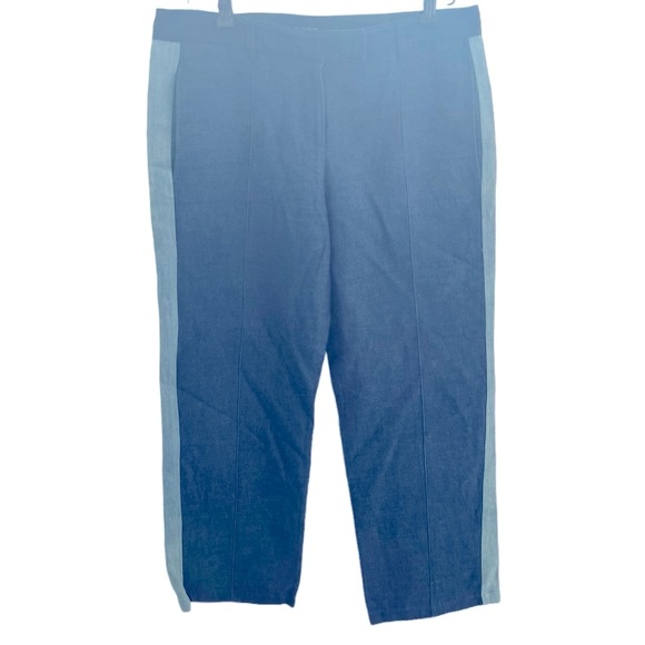 APC side stripe straight leg pants